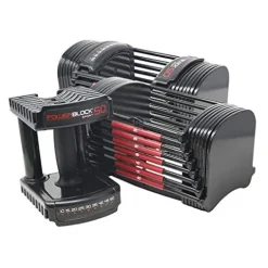 POWERBLOCK Adjustable Dumbbells Black/Red