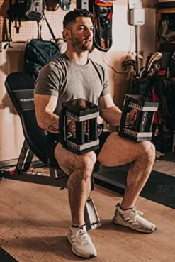 POWERBLOCK Elite EXP Adjustable Dumbbells Black