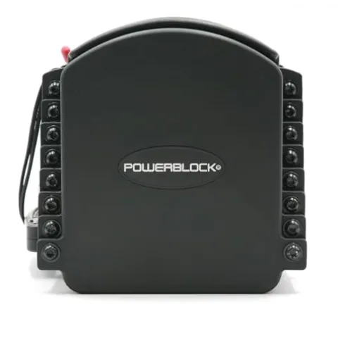 POWERBLOCK Pro 50 Adjustable Dumbbells Black