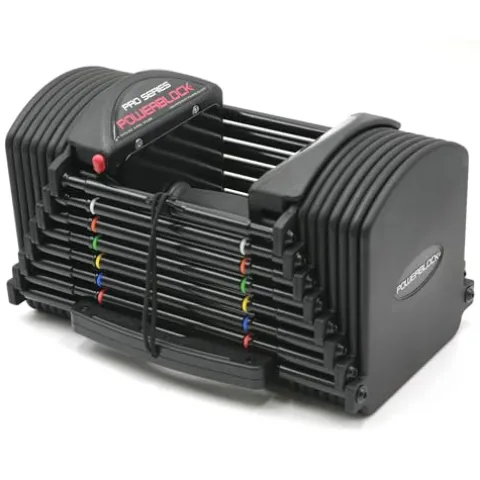 POWERBLOCK Pro 50 Adjustable Dumbbells Black