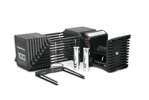 POWERBLOCK Pro 100 EXP Adjustable Dumbbell Black