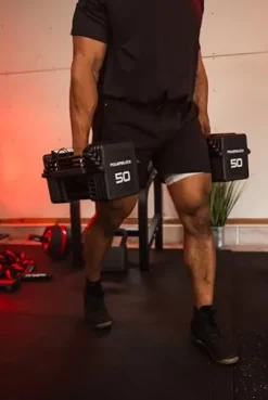 POWERBLOCK Pro 100 EXP Adjustable Dumbbell Black