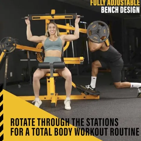 Powertec Fitness Multiystem® Workout Bench Black