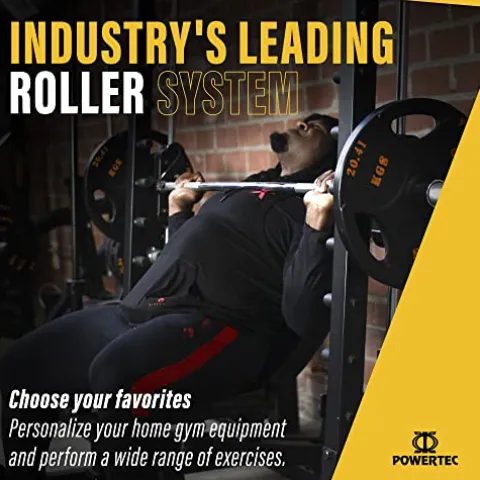 Powertec Fitness Roller Smith Machine Black