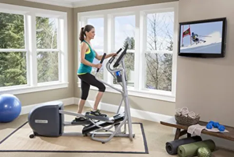 Precor EFX 222 Energy Series Elliptical Crosstrainer Silver