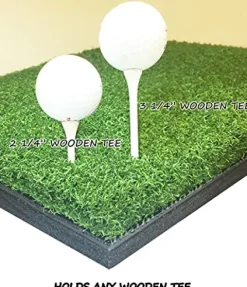 PREMIUM PRO TURF Commercial Golf Practice Mat 5’x5′ Ultra Heavy Duty