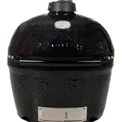 Primo Ceramic Charcoal Smoker Grill Oval Junior Black