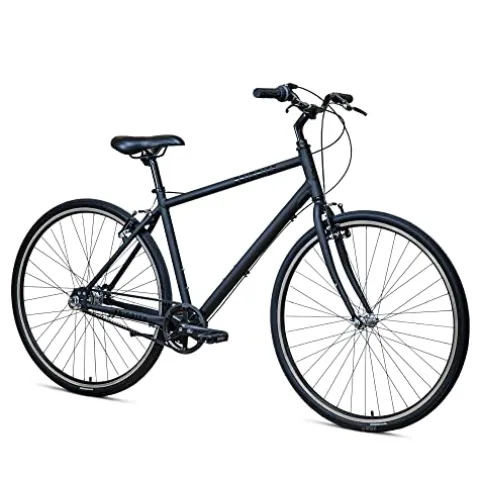 Priority Bicycles Classic Plus – Gotham Edition – Diamond Large All Black
