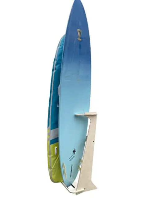 Pro Board Racks Pacifica XL Freestanding Floor Display Rack for Paddle Boards (3 Slot) Birch