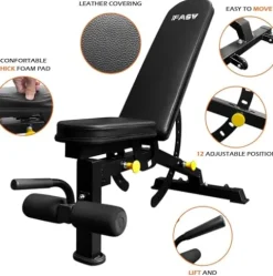 PRODC Multi-functional 160lb Power Cage Home Gym Set, Adjustable Pullup Squat Rack 1000lbs Capacity Fitness Barbell Rack