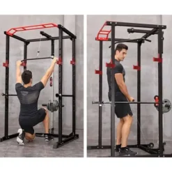 PRODC Power Cage Squat Rack 1000-Pound Capacity Olympic Gym Equipment