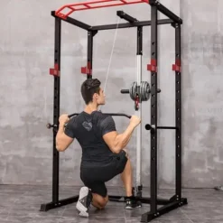 PRODC Power Cage Squat Rack 1000-Pound Capacity Olympic Gym Equipment