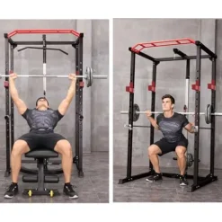 PRODC Power Cage Squat Rack 1000-Pound Capacity Olympic Gym Equipment