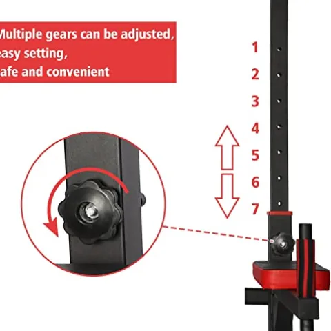 PRODCA Power Tower Multi-Functional Pull Up Bar Dip Station Push Up Workout Exercise Equipment