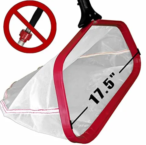 ProTuff Products 12 Pack Case – 18″ Ultra Fine Mesh Pool Silt Net – Red