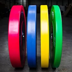 PRx Performance Elite Bumper Plate Pairs Steel Center Insert 55lb Pair