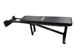 PRx Performance Wall Mounted Flat Weight Bench Black