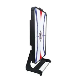 PUCK Eros 5.5-Foot Folding Air Hockey Table Jet Black