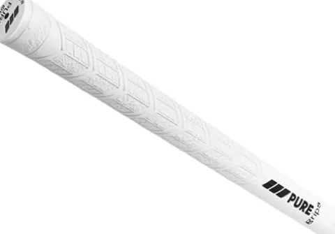 PURE Grips DTX Standard Size White Set of 13 Golf Grips PURE White