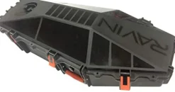 RAVIN Crossbows Hard Case with Shoulder Sling and Hunting Broadheads Kit Black