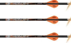 RAVIN Crossbows Hard Case with Shoulder Sling & Six .003 Lighted Nock Arrows Bundle