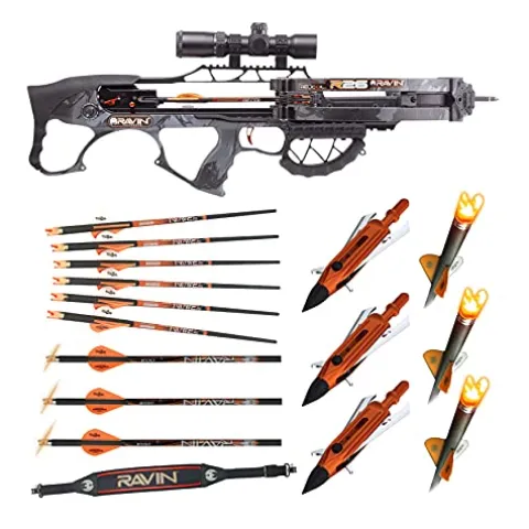 RAVIN R26 400 FPS Crossbow Predator Camo Basic Bundle