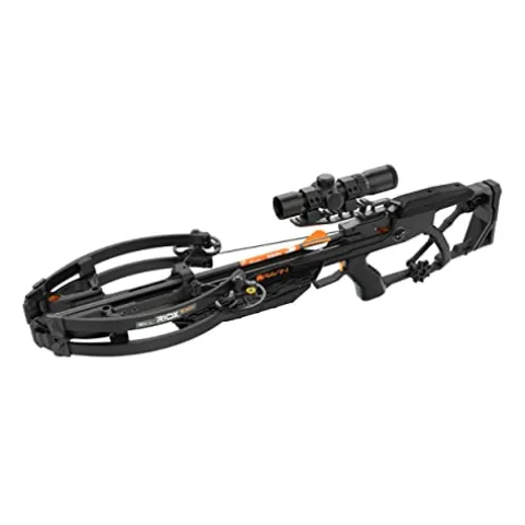 RAVIN R10X 420 FPS Crossbow Bundle with Hard Case, Sling, Broadheads, Bi-Pod, and Hat