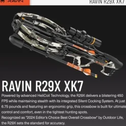 RAVIN 29X XK7 Crossbow with Speed Lock Scope Multi