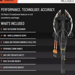 RAVIN 29X XK7 Crossbow with Speed Lock Scope Multi