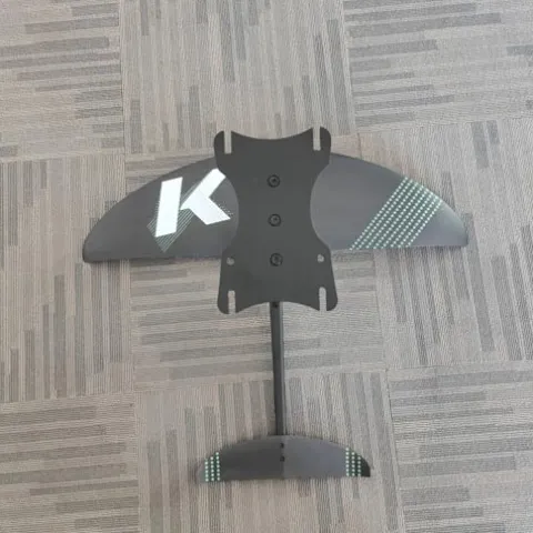 Rayleap Surfing Hydrofoil Portable Aluminum Carbon Hydrofoil Jet Runway Flight Black