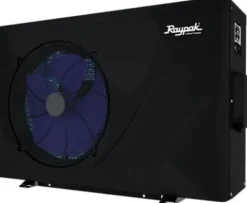 Raypak Crosswind Model 30i Heat/Cool Pool Heat Pump 28K BTU Black