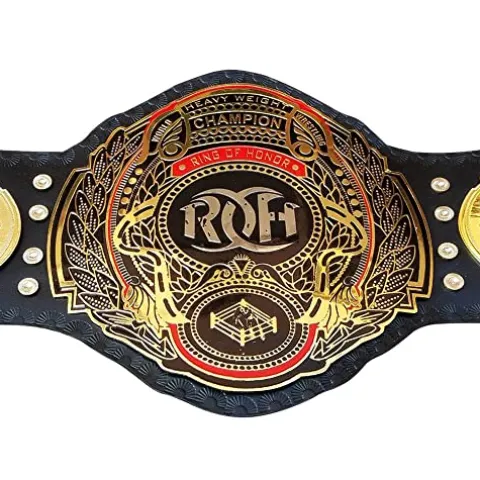 Ray’s ROH World Heavy Weight Wrestling Champion Replica Belt Adult Size Black