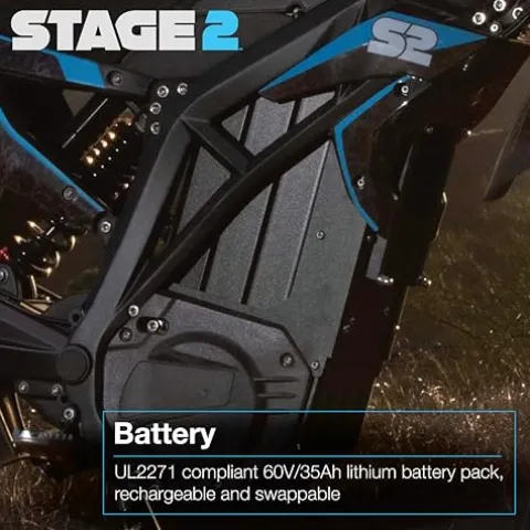 Razor Stage2 M1 Electric Dirt Bike E Moto Black