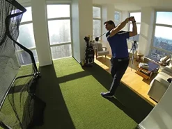 Real Feel Golf Mats Country Club Elite 4’X6′ Golf Hitting Mat | Heavy Duty Commercial Practice Mat | Indoor/Outdoor