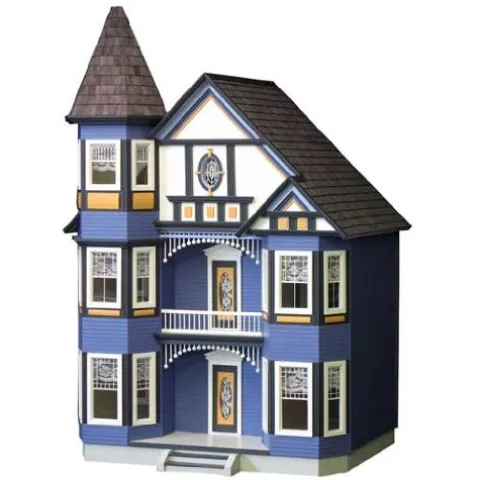 Real Wood Toys Painted Lady Dollhouse White