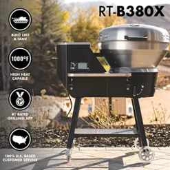 recteq Pellet Grill RT-B380X Bullseye Deluxe Stainless Steel