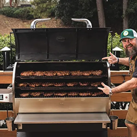 recteq RT-2500 BFG Wood Pellet Smoker Grill Stainless Steel