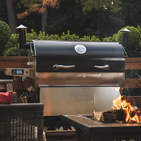 recteq RT-2500 BFG Wood Pellet Smoker Grill Stainless Steel