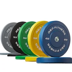 REP Color Bumper Plates 260 lb Set J.