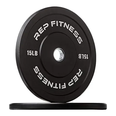 REP Color Bumper Plates 260 lb Set J.