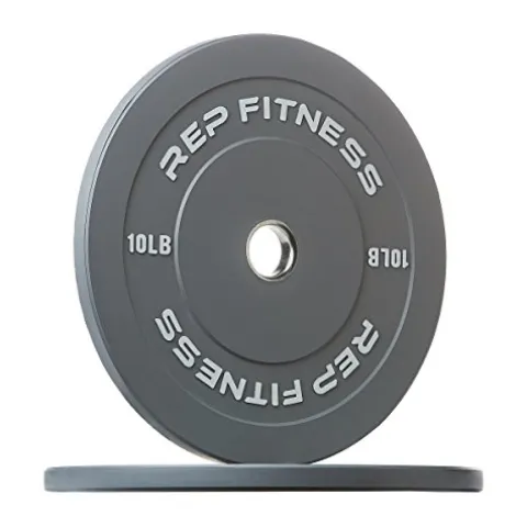 REP Color Bumper Plates 260 lb Set J.