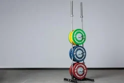 REP Competition Bumper Plates for Olympic Weightlifting 110kg Set Green Blue Red