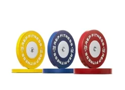 REP Competition Bumper Plates 120kg Set Yellow/Blue/Red