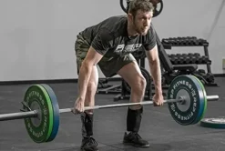 REP Competition Bumper Plates for Olympic Weightlifting 140kg Set Green Yellow Blue Red