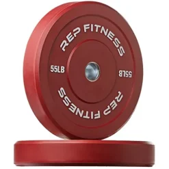 Rep Fitness Bumper Plates 370 lb Color Set