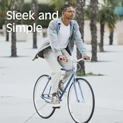 Retrospec Harper Single Speed Fixie-Style Bike Urban Commuter Bicycle Navy