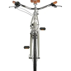 Retrospec Kinney 7-Speed City Bike High-Tensile Steel Commuter Bicycle – Tungsten