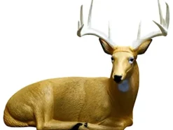 Rinehart Targets 121 Bedded Buck Archery Self-Healing Shooting Target Brown