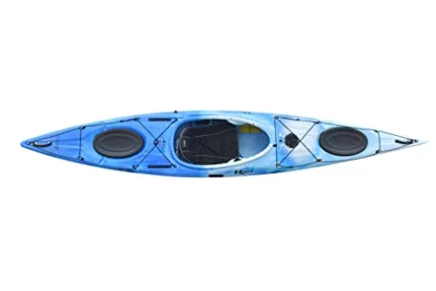 Riot Kayaks Edge 13 Day Touring Kayak Sky White/Blue