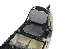 Riot Kayaks Mako 12 Angler Fishing Kayak with Impulse Pedal Drive Jungle Camo